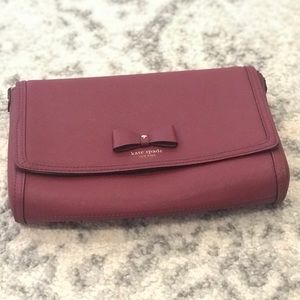 Kate spade burgundy cross body bag